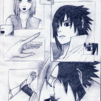 SasuSaku fan comix